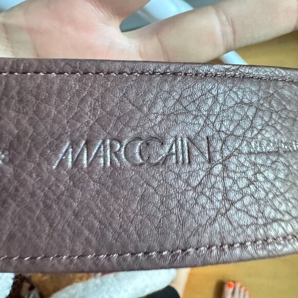 Marc Cain Leather Snakeskin Tie Front Belt - Picture 6 of 9